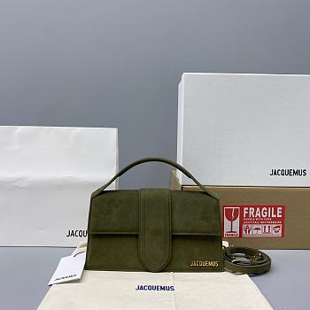 Jacquemus bambino Olive green large size