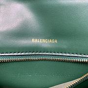 BALENCIAGA HOURGLASS SMALL TOP HANDLE BAG Green - 2