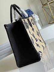 LV onthego Monogram Raffia New 35cm - 4