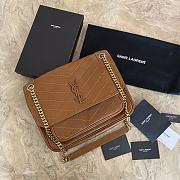 YSL NIki bag in Brown 28cm medium - 4