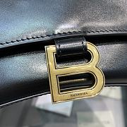 Balenciaga Hourglass Small Black Bag - 6