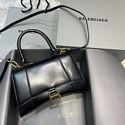 Balenciaga Hourglass Small Black Bag - 4