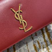 Ysl Sunset Bag in Red - 3