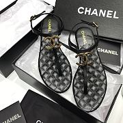 Chanel sandals Black  - 2