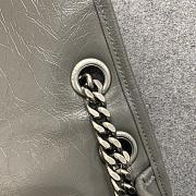 YSL NIKI Bag Dark Grey 28cm  - 6