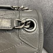 YSL NIKI Bag Dark Grey 28cm  - 5