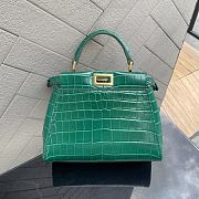 Fendi peekaboo mini green  - 6