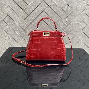 Fendi peekaboo mini red