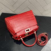 Fendi peekaboo mini red - 3