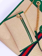 Gucci Rajah Large Tote Green  - 3