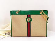 Gucci Rajah Large Tote Green  - 5