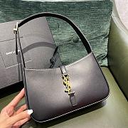 YSL LE 5 À 7 HOBO BAG IN SMOOTH LEATHER - 6