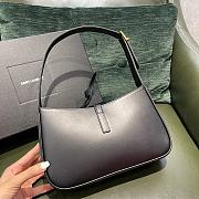 YSL LE 5 À 7 HOBO BAG IN SMOOTH LEATHER - 2