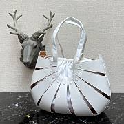 Bottega Veneta The Shell bag white - 4