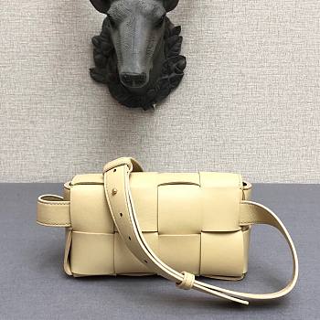 Bottega Veneta Belt Cassette bag in beige