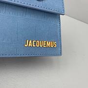 Jacquemus tote bag blue 18cm - 5
