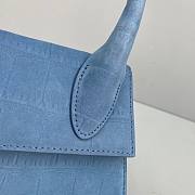 Jacquemus tote bag blue 18cm - 6