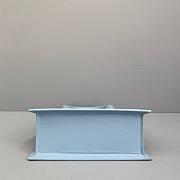 Jacquemus tote bag blue sea 18cm - 6