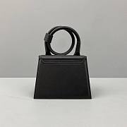 Jacquemus Le Chiquito Noeud Handbag Black 18cm - 3