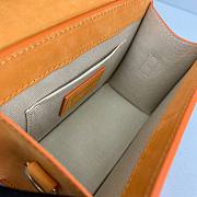 Jacquemus Le Chiquito Noeud Handbag orange 18cm - 6