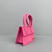 Jacquemus Le Chiquito Noeud Handbag pink 18cm - 6