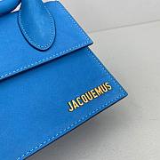 Jacquemus Le Chiquito Noeud Handbag blue 18cm - 6