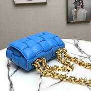 Bottega Veneta The Chain Cassette Very Blue Bag - 5