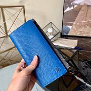 Louis Vuitton VERTICAL Epi Leather Blue M80788 - 2