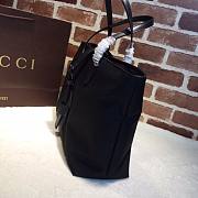 Gucci Black Techno Canvas Tote Bag 337070 - 5