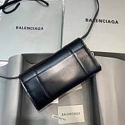 Balenciaga woc black silver shoulder bag  - 4