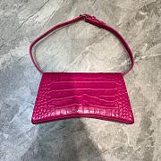 Balenciaga hourglass shoulder bag in pink - 2