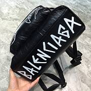 Balenciaga graffiti backpack 02 - 2