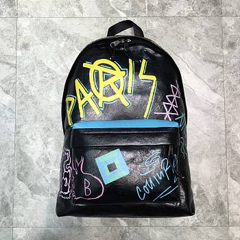 Balenciaga graffiti backpack 03