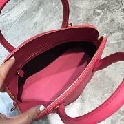 Balenciaga Ville Top Handle Bag Pink/ Black - 5