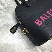 Balenciaga Ville Top Handle Bag Black/Pink - 3