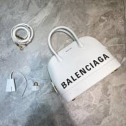 Balenciaga Ville Top Handle Mini Bag White/ Black - 1