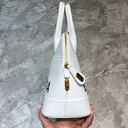 Balenciaga Ville Top Handle Mini Bag White/ Black - 3