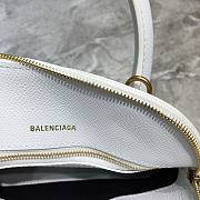 Balenciaga Ville Top Handle Mini Bag Black/ White - 6