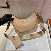 Prada Re-Edition 2005 Saffiano beige leather bag 1BH204 - 5