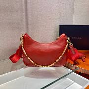 Prada Re-Edition 2005 Saffiano red leather bag 1BH204 - 3