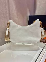 Prada Re-Edition 2005 Saffiano white leather bag 1BH204 - 3