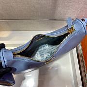 Prada Re-Edition 2005 Saffiano blue leather bag 1BH204 - 6