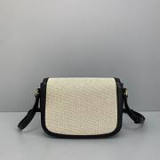 Celine Textile Calfskin Triiomphe Bag - 5