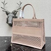 Dior Small Book Tote Pink 41 - 4