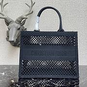 Dior Small Book Tote Black 41 - 1