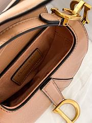 Dior Micro Saddle Mini Grained Leather in Beige - 2