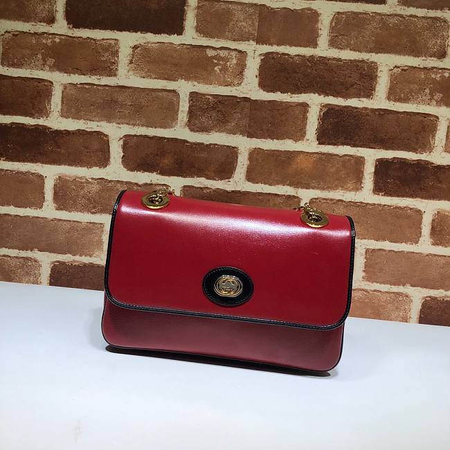 Gucci Marina Small Leather Red 576423 - 1