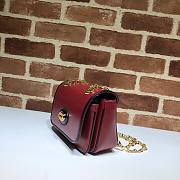 Gucci Marina Mini  Red Leather 576423 - 4