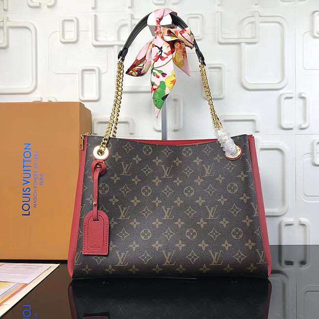 Louis Vuitton Surene MM red M43772  - 1