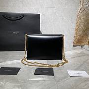 YSL Cassandra Monogram Bag in Box leather and Suede black - 3